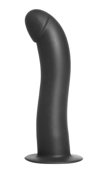 Onyx Vibrating Silicone G-Spot Dildo Black | SexToy.com