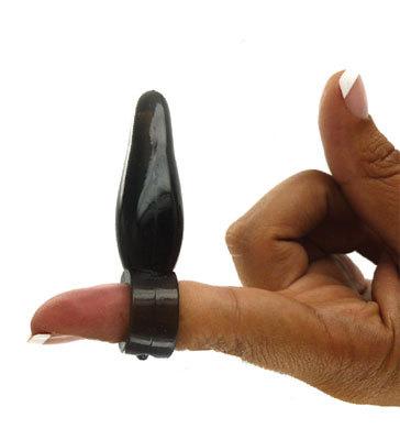 Bum Tickler Finger Toy Black | SexToy.com
