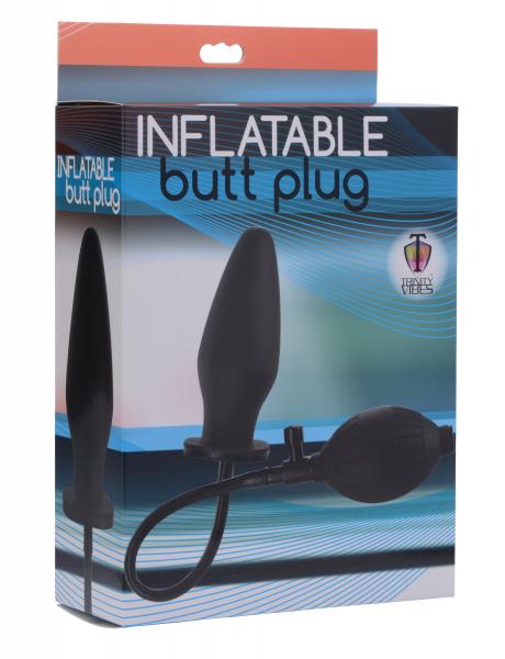 Inflatable Butt Plug Black | SexToy.com