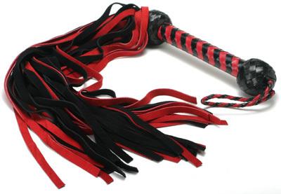 Strict Leather Suede Flogger | SexToy.com
