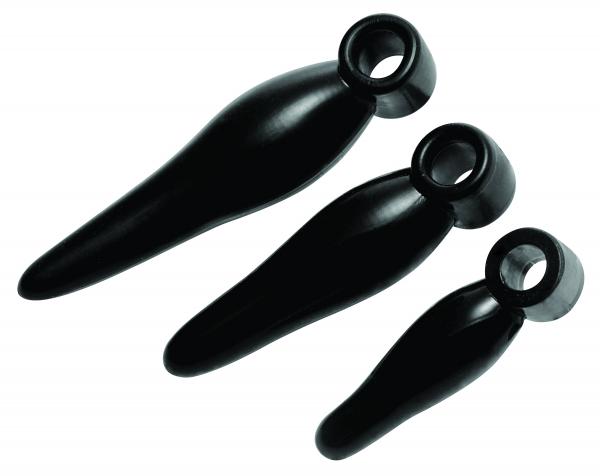 Rimmers 3 Piece Finger Bum Tickler Set Black | SexToy.com