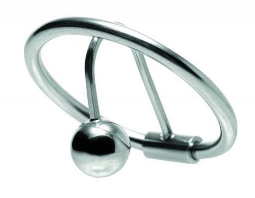 Halo Urethral Plug With Glans Ring Steel Silver | SexToy.com