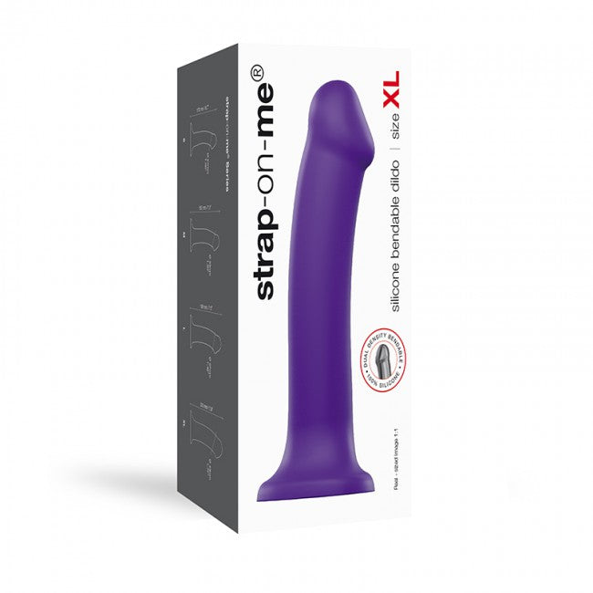 Strap-on-me Dual Density Bendable Dildo XL | SexToy.com