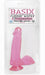 Basix Dong With Suction Cup 6 Inches Pink | SexToy.com