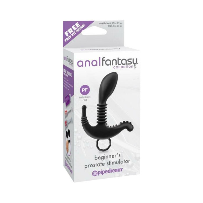 Anal Fantasy Beginners Prostate Stimulator Black | SexToy.com