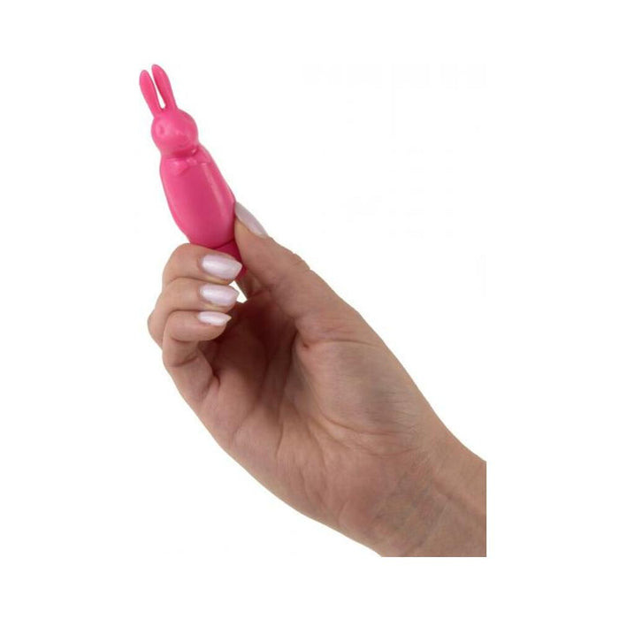 Neon Lil Rabbit Pink Bullet Vibrator | SexToy.com