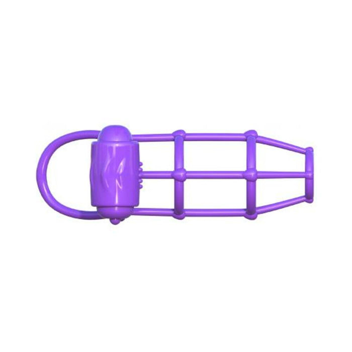 Fantasy C-Ringz Vibrating Climax Cage Purple | SexToy.com