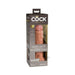 King Cock Elite Silicone Dual-density Cock 8 In. Tan | SexToy.com