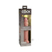 King Cock Elite Silicone Dual-density Cock 9 In. Light | SexToy.com