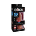 King Cock Plus 6 In. Triple Density Cock Brown | SexToy.com