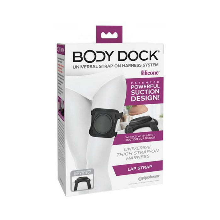 Body Dock Lap Strap Silicone Strap-on Thigh Harness