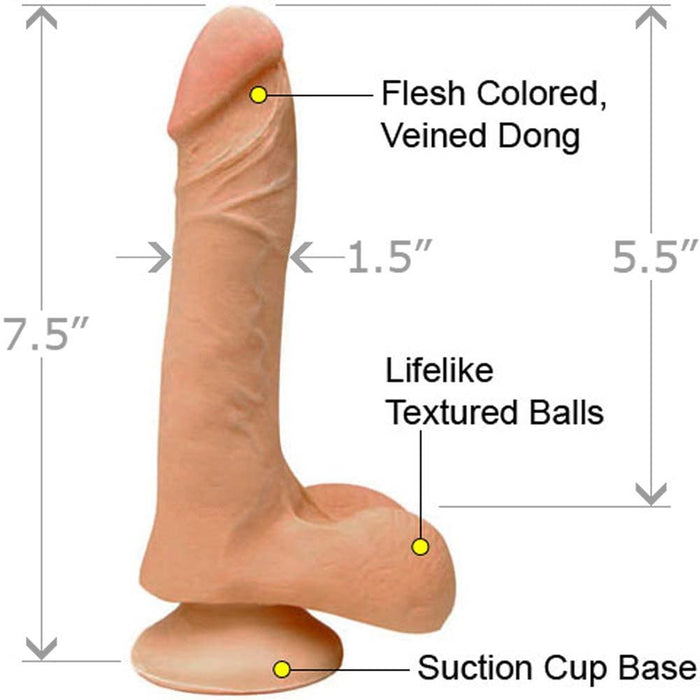 Real Man Euro Cock With Balls Beige | SexToy.com