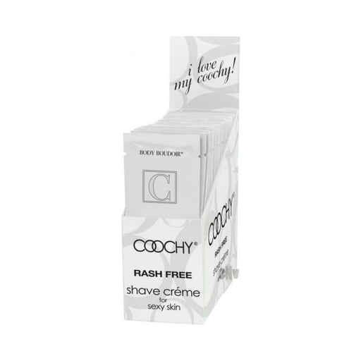 Coochy Shave Creme Loves Me 15ml Foil Pack 24 Display | SexToy.com