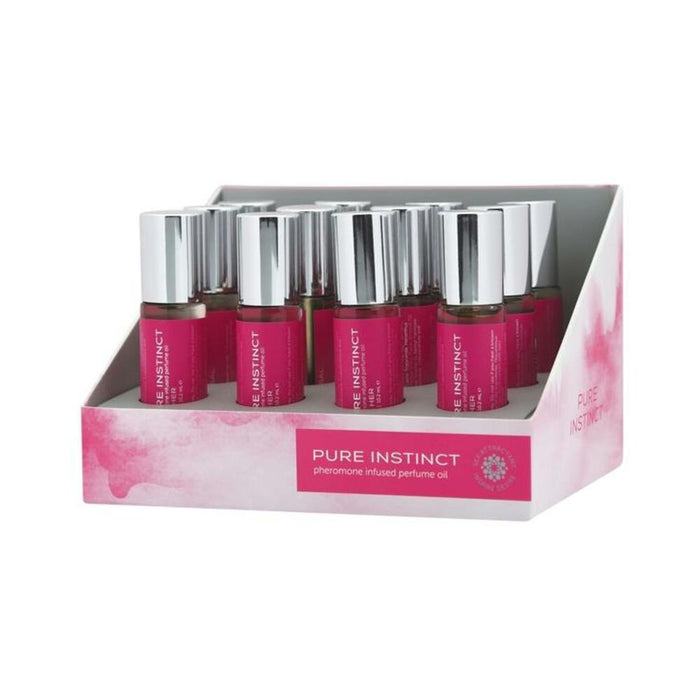 Pure Instinct Pheromone Perfume Oil For Her Roll On 0.34oz Display Of 12 | SexToy.com