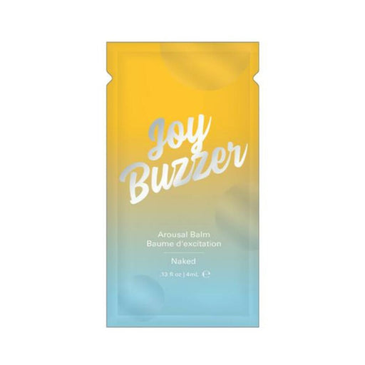 Joy Buzzer Naked Clitoral Arousal Balm (bulk Pack/24 Pcs) .13 Oz Foil | SexToy.com