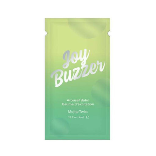 Joy Buzzer Clitoral Arousal Balm Mojito Twist (bulk Pack24 Pcs) .13 Oz Foil | SexToy.com