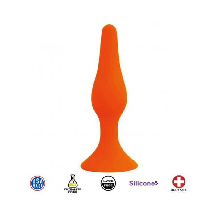 Rooster Alpha Anal Plug Orange | SexToy.com