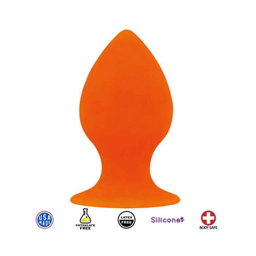 Rooster Daddy-o Large Anal Plug Orange | SexToy.com