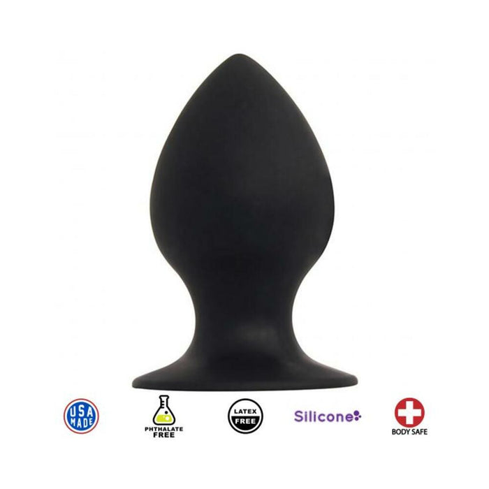 Rooster Daddy-o Small Anal Plug Black | SexToy.com