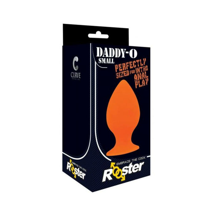 Rooster Daddy-o Small Anal Plug Orange | SexToy.com