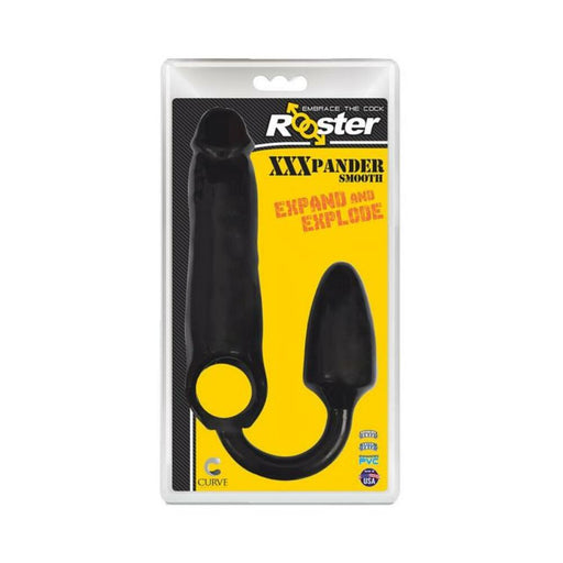 Rooster Xxxpander Smooth Sheath Black | SexToy.com