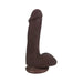 Easy Riders 6" Slim Bioskin Dildo & Balls Chocolate | SexToy.com