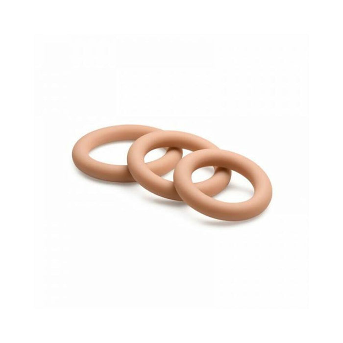 Jock Silicone Cock Ring 3-piece Set Medium