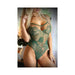 Vixen Green With Envy Strappy Stretch Lace Teddy L/xl Evergreen | SexToy.com