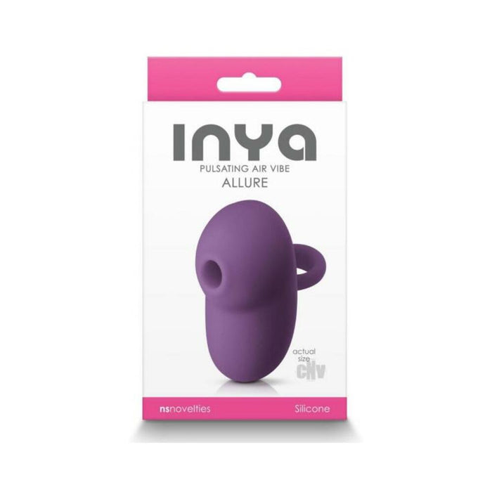 Inya Allure Pulsating Air Vibe Dark Purple | SexToy.com