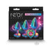 Rear Assets 3-piece Trainer Kit Multicolor Rainbow Heart | SexToy.com