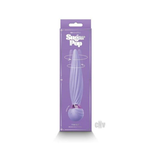 Sugar Pop Twist Gyrating Vibrator Purple | SexToy.com