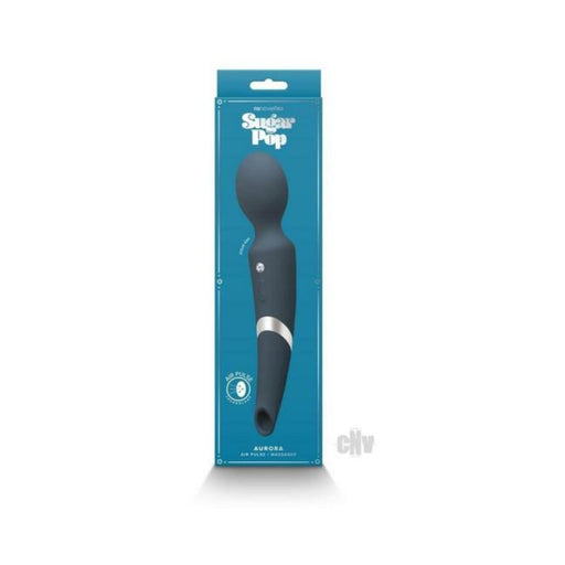 Sugar Pop Aurora Air Pulse And Wand Massager Blue | SexToy.com