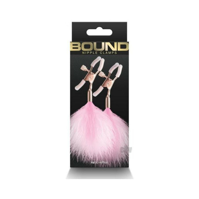 Bound Nipple Clamps F1 Pink