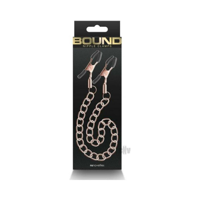 Bound Nipple Clamps Dc2 Rose Gold