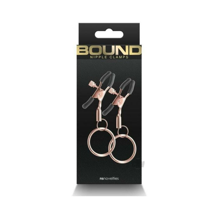 Bound Nipple Clamps C2 Rose Gold