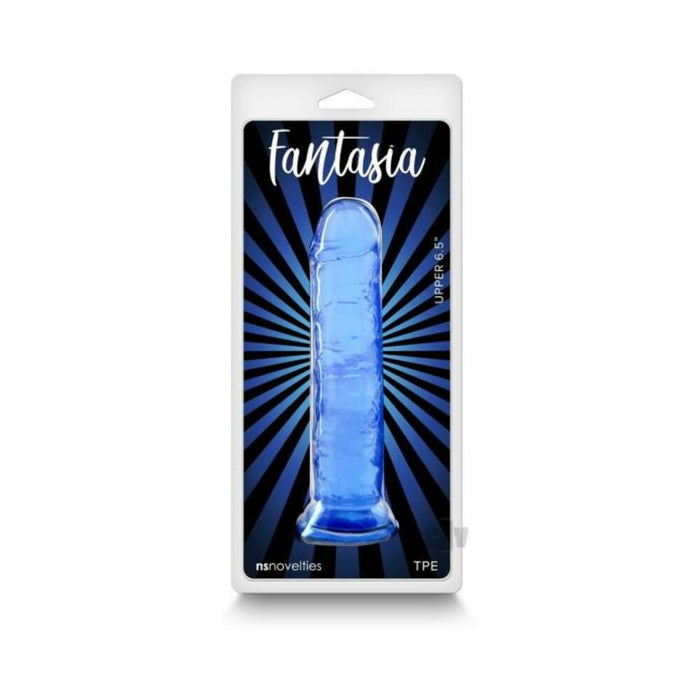 Fantasia Upper 6.5 In. Jelly Dildo Blue