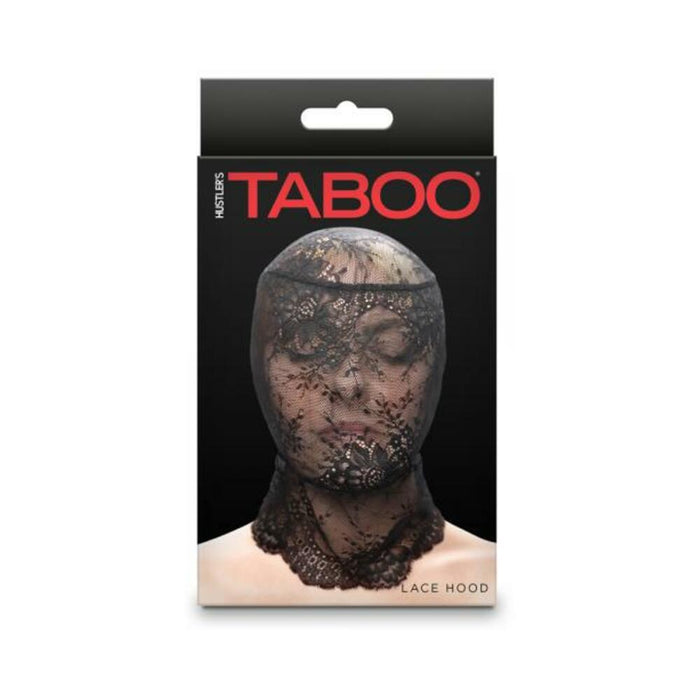 Hustler Taboo Lace Hood Black