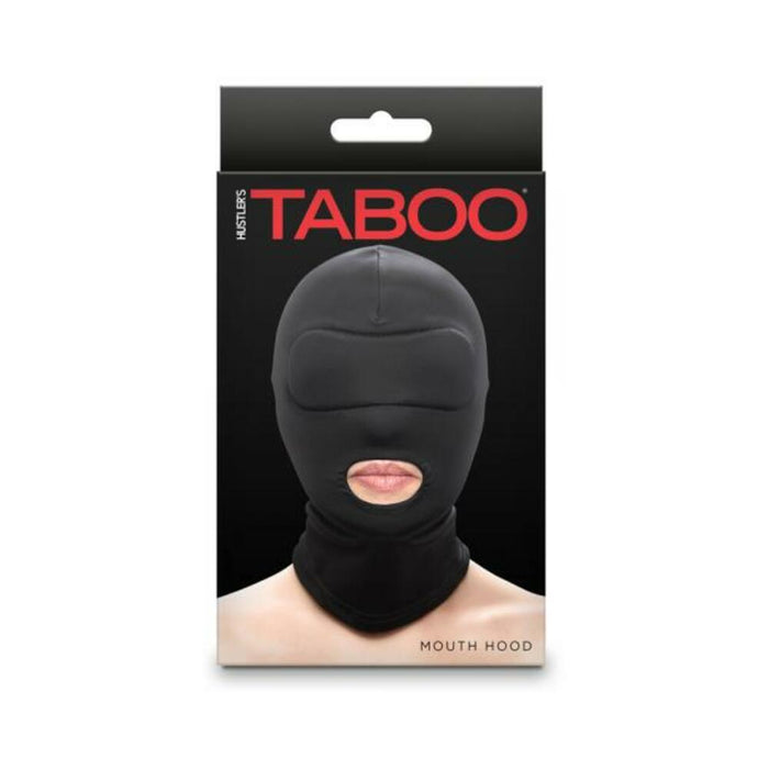 Hustler Taboo Mouth Hood Black