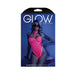 Glow All Nighter Harnessed Mesh Bodysuit Neon Pink M/l | SexToy.com