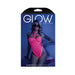 Glow All Nighter Harnessed Mesh Bodysuit Neon Pink L/xl | SexToy.com