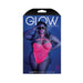 Glow All Nighter Harnessed Mesh Bodysuit Neon Pink Qs | SexToy.com
