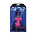 Glow Impress Me Lace Bodysuit With Open-cage Back Neon Pink L/xl | SexToy.com