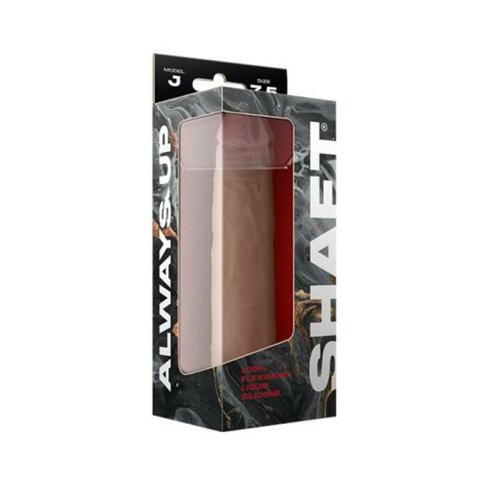 Shaft Model J Liquid Silicone Dong 7.5 In. Pine | SexToy.com