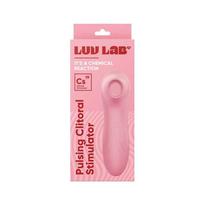 Luv Lab Cs19 Pulsing Clit Stimulator Silicone Light Pink | SexToy.com