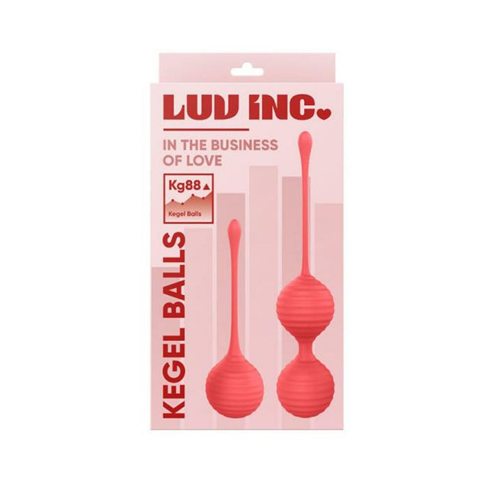 Luv Inc KG88 Kegel Balls Set Coral | SexToy.com