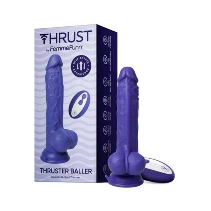 Femmefunn Thruster Baller Dark Purple