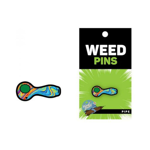 Weed Pipe with Swirled Color Fill | SexToy.com