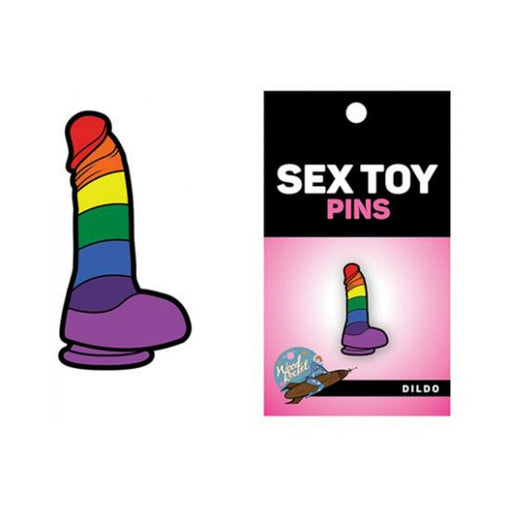 Sex Toy Pin Rainbow Dildo | SexToy.com