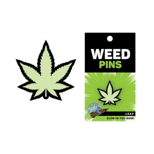 Weed Pin Leaf Glow-in-the-Dark | SexToy.com
