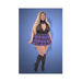Magic Silk Dress Up Sex Ed Costume Purple Queen Size | SexToy.com